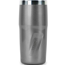 ECOVESSEL Metro 不鏽鋼保溫保冷馬克杯隨行杯, 煙燻灰, 473ml, 1個