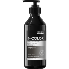 KERASYS My COLOR抗白髮洗髮精 深咖啡, 400ml, 1個