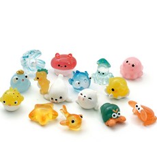 FORES DIY水族箱裝飾小物 15入組, Under the Sea