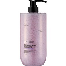 Bathpa 大容量磨砂沐浴露 薰衣草香味, 1個, 1L