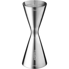 Casabeni 家用調酒 雞尾酒全不鏽鋼量酒器 45ml / 60ml, 單色, 1個