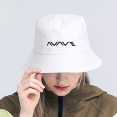 AVAVE 刺繡Logo漁夫帽, 白色, 1個
