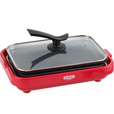 BenSoNic 家用 露營用 可分離式 迷你電烤盤, HY-6105(紅色)
