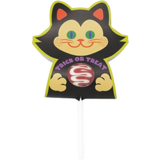 萬聖節貓咪糖果裝飾, 100個, 黃色