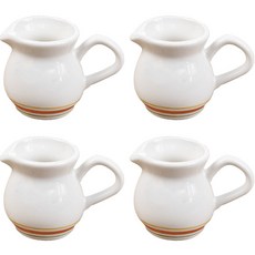 SyracuseCHINA 楓糖漿陶瓷醬料罐 70ml, Cozy Red, 4個