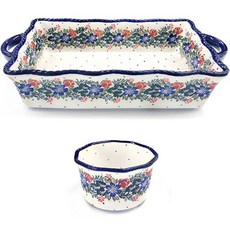 PAWIE Bonflower 焗烤碗2件組, 1套, 混色