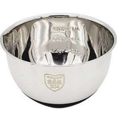 Shinil Home Baking Mart 矽膠不鏽鋼攪拌盆, 單品, 1個