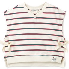 renoma kids 女童款渲染條紋Daimaru背心 R2332V007