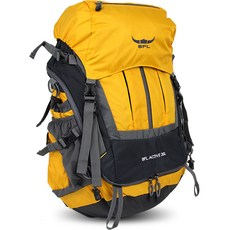 BUFFALO BFL Active登山背包 35L 含防水套, 黃色