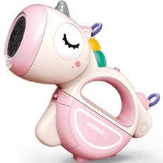 River Fox 動物泡泡槍 + 掛繩 + 泡泡液套組, 獨角獸