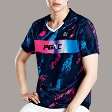 peggynco 男性運動機能短袖圓領圖案T恤 RT-1025