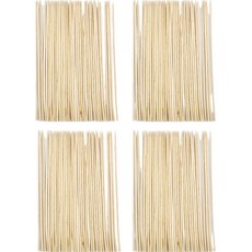 키친유 대나무 산적꽂이 12cm, 4개, 50개입
