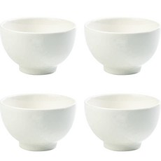 Syracuse CHINA 楓葉飯碗4件組 10.7cm, 白色, 飯碗, 1組