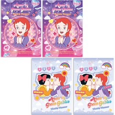 플라잉웨일즈 빨강머리앤 위클리노트 2종 x 2p, 틴팝 퍼플, 틴팝 블루, 1세트