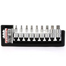 SESHIN Buffalo 套筒扳手替換頭 SB-TBS9H 9件入, 1組