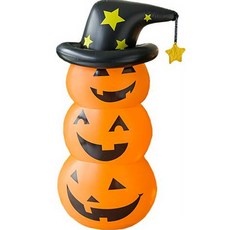 PARTYHAE 萬聖節站立式裝飾 140cm 南瓜, 混色, 1個