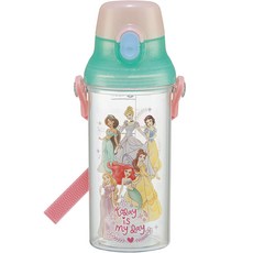 迪士尼 PSB5TRC 便攜式測量水瓶, 迪士尼公主, 480ml