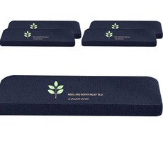 Sionnet 防滑夜光防滑樓梯墊, 葉子海軍藍, 5個