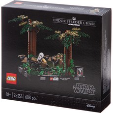 LEGO 樂高 星際大戰系列恩多飛車追逐 75353, 混色