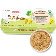 팜투베이비 레디 실온이유식 완료기 소고기느타리버섯진밥, 2개, 2개, 110g