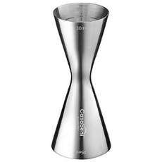 Casabeni 家用調酒 雞尾酒全不鏽鋼量酒器 30ml / 45ml, 混色, 1個