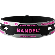 BANDEL React手環, 黑色 粉色