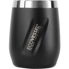 ECOVESSEL Port 不鏽鋼保溫保冷馬克杯, 黑影, 296ml, 1個