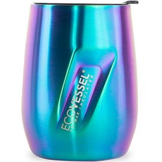 ECOVESSEL Port不鏽鋼保溫馬克杯, 296ml, 彩虹