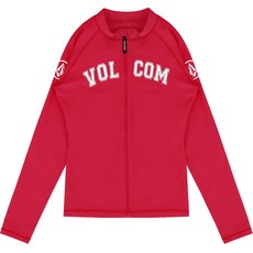 볼컴 여성용 스톤 집업 슬림핏 래쉬가드 VA222RG501