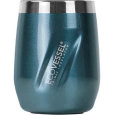 ECOVESSEL PORT 不鏽鋼保溫保冷馬克杯, 296ml, 藍月