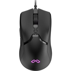 MAXTILL ALL IN ONE 有線滑鼠, 黑色, GM-MCU10