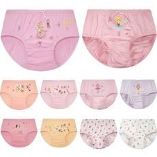 Ding Dong Dang Kids 童款棉質三角內褲 10件組 不含螢光劑 DKGP3845