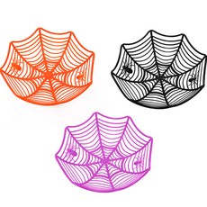 P&B UNITY 萬聖節糖果籃3件組, 01 橘色, 黑色, 紫色, 1套