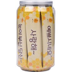 찐허니 蜂蜜棒 字樣 透明罐 20入, 200g, 1個