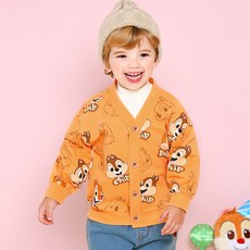 milk mile 童款迪士尼聯名奇奇與蒂蒂開襟衫