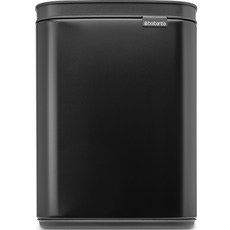 brabantia Bo 垃圾桶 垃圾桶 4L, 霧面黑