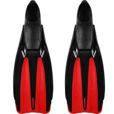 salvas Advanced長板蛙鞋, 紅色的