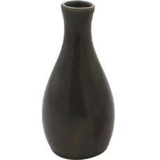 月鹽 韓國製 葫蘆瓶 德利瓶 深灰色 霧面 250ml, 1個