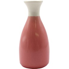 月鹽 韓國產 花峰德利瓶 雕刻粉色 亮光 260ml, 1個