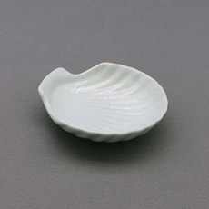달소금 국산 도자기 조가비찬기, 스카이, 1개