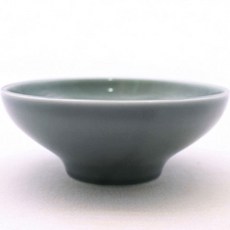 月鹽 韓國製 陶瓷 甜蜜 麥片碗, 天空灰, 1個