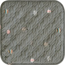 HANIL 天空飛行 雙面定時電熱坐墊, 1人用(44 x 44 cm), 灰色