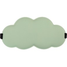 Pampus雲朵造型睡眠眼罩 綠色, 1入, 1個