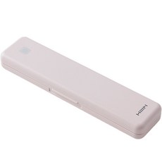 한샘 휴대용 칫솔살균기 UV C LED 건전지형, HAF-HS500PK, 핑크