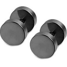 gelluna Surgical簡約平底純色耳環 6mm P-1104 2入