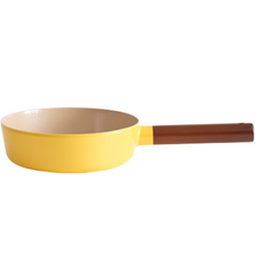 Mr.crowe 電磁爐泰特系列烤盤 黃色, 20厘米, 1個