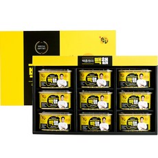 THEBORN 白種元韓豚午餐肉罐頭 200g 9入禮盒+提袋, 9罐