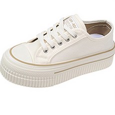 엘쏘 라인 레이어드 캔버스 스니커즈