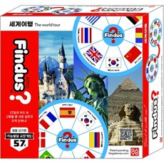 Findus 世界旅行桌遊, 1個