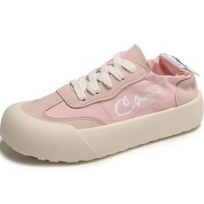 엘쏘 여성용 파스텔 통굽 캐주얼 스니커즈